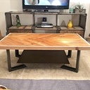 Table basse de style industriel