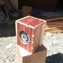 Enceinte en palette + test queue d'aronde