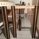 Meuble double vasque industriel