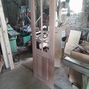 Double porte en meranti