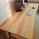 Mon bureau en frêne