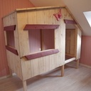 Lit cabane pour ma fille