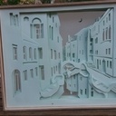 Veilleuse en papier cartonnée