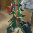 Un sapin de Noël au milieu du Sahara