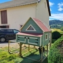 Petit poulailler pour 3 petites cocottes