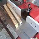 Une vieille molette à rainurer