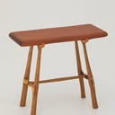 Tabouret encore , cassage des arêtes au couteau