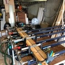 Lit cabane en hêtre lamellé collé