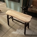 Petit banc en châtaignier