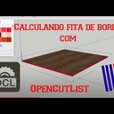 Comment calculer la bande de bord d'une pièce à l'aide d'OpenCutList dans sketchup