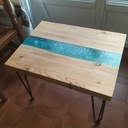 Petite river table en Pin
