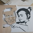 Ma première création en chantournage - portrait