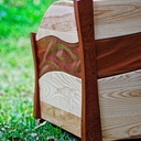 Lit enfant texturé à la manière de Jory Brigham