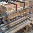 Collage de la caisse