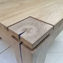 Table basse moderne en chêne