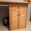 Bureau d'angle sapin