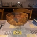 Tournage en pommier, puis en châtaigner