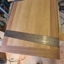 Table de salon bois métal