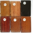 Bilinga, Ebiara, Ébène; Padouk, Sapelli, Doussié