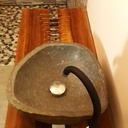 Plan vasque couture cuivre