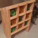 Petit rangement pour moulin à épices