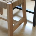 Tabouret avec tressage