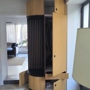 Agencement en courbe