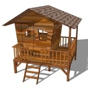 Une cabane pour les enfants