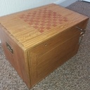 Vue de face porte fermée