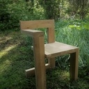 Chaise Steltman de Gerrit Rietveld