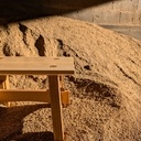 Petit tabouret en arêtier