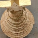 Sapin de Noël spirale