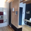 Meuble à chaussures - banc et claustra