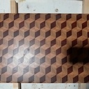 Planche à découper en bois de bout