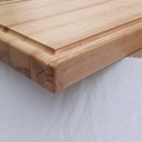 Planche à découper en Frêne avec un accent de Merisier