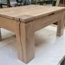 Table basse moderne en chêne