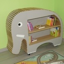 Bibliothèque éléphant