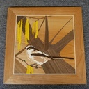 Marqueterie mésange longue queue