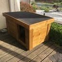 Niche de chien contemporaine