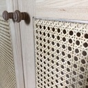 Bibliothèque contemporaine en frêne massif