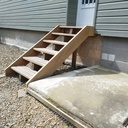 Escalier extérieur 5 marches