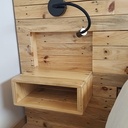 Tête de lit sur mesure.