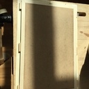 Placage en fougère avec filet en amarante