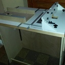 Scie et Défonceuse sous table pliante