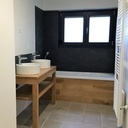 Meuble vasques et habillage baignoire