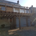 Terrasse sur pilotis