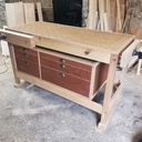 Établi MFT avec Presse d’établi type Nicholson