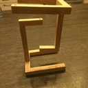 Structure flottante - tenségrité