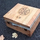 Boite pour piece d'echecs