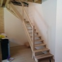 Plan escalier quart tournant